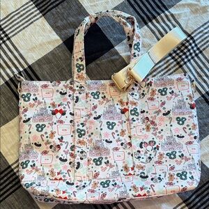 Disney Christmas at the Castle Tote Bag